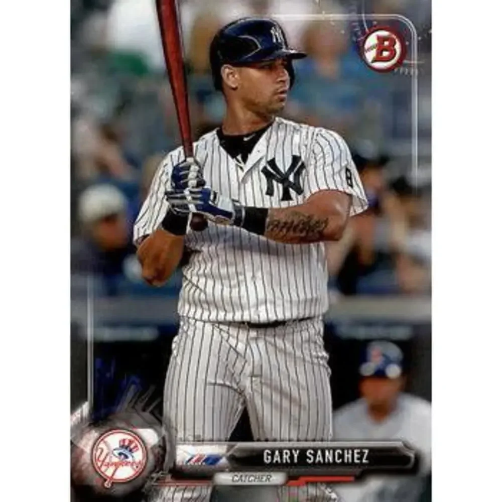 2017 Bowman Gary Sanchez # 85 New York Yankees